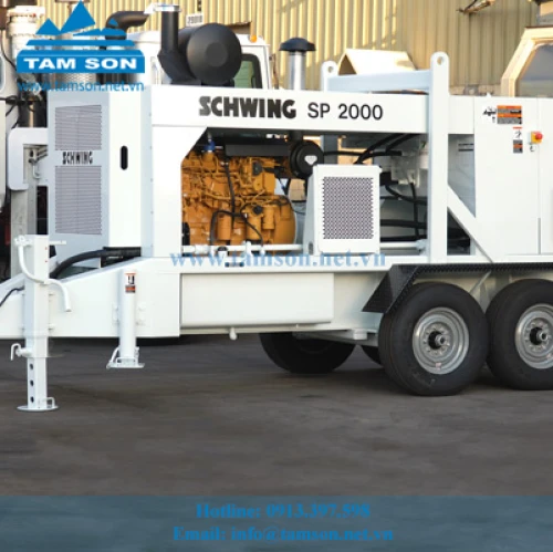 Schwing SP2000 - Sửa chữa động cơ, Lọc, Phụ tùng bơm bê tông