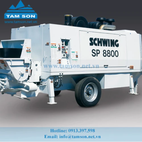 Schwing SP8800 - Sửa chữa động cơ, Lọc, Phụ tùng bơm bê tông