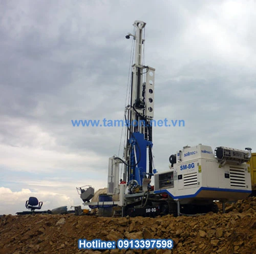 Máy khoan Soilmec SM-8G- Phụ tùng, Lọc, Sửa chữa động cơ Máy khoan